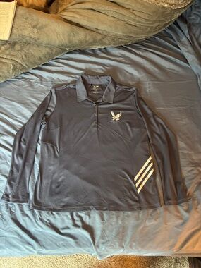 Women’s Long-Sleeve golf Polo with EWU Eagle Logo